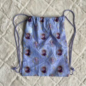 Disney | Blue & Purple Frozen 2 Princess Drawstring Bag